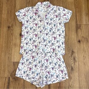 Roller Rabbit Slumber Party Pajama Set Size Medium